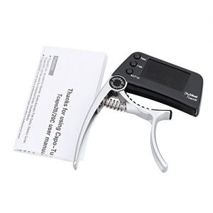 Guitar Tuner Capo, 2 in 1 Electric Guitar Capo Tuner with LCD Screen - Image 8
