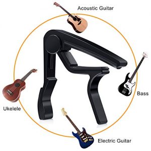 3-in-1 Guitar Capo Tuner Clip - Your Ultimate Musical Companion - Image 3