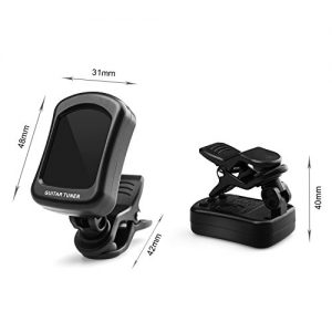 Guitar Tuner Clip-On: Perfect Tuning for Guitars, Ukuleles, Violins, Bass - Anywhere, Anytime! - Image 5