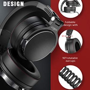 Vogek Studio Headphones with 6.6ft XLR Cable - Exceptional Sound for DJ, Electric Drum, Piano, Guitar AMP - Image 5