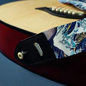 Guitar Strap,Qielizi Guitar Strap with Leather End Length - Image 6