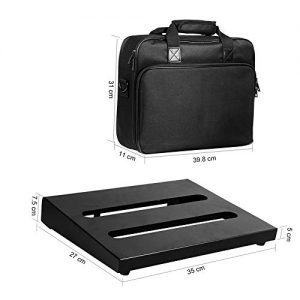 GOKKO Guitar Pedal Board Case 13.8 x 11 Inch Pedalboard - Image 6