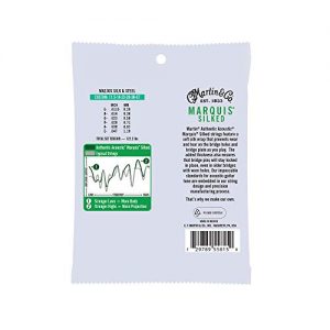 Martin Guitar Authentic Acoustic Custom-Gauge Marquis Silked Strings - Image 2