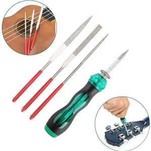 TIMESETL 26 Pcs Guitar Repair and Setup Tool Kit - Image 5