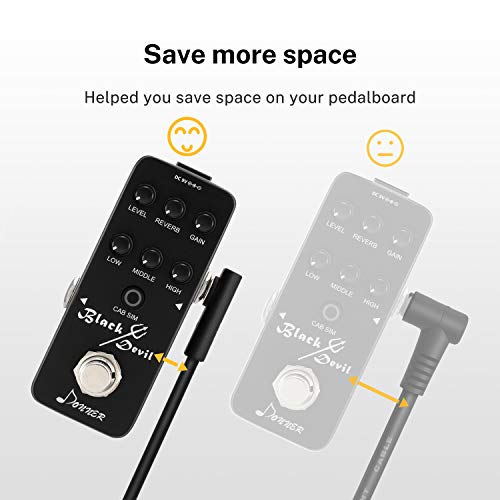 Donner Flat Patch Cables for Guitar Effect Pedal