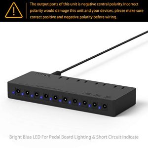 Hiree Guitar Pedal Power Supply Adapter Station Distributor - Image 4