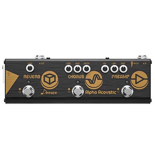 Donner Alpha Acoustic 3 - Guitar Effects Magic for Acoustic Bliss