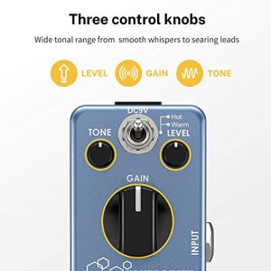 Donner Blues Drive Classical Electronic, Vintage Overdrive Guitar - Image 4