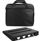 GOKKO Guitar Pedal Board Case 13.8 x 11 Inch Pedalboard with Carrying Bag (Medium)