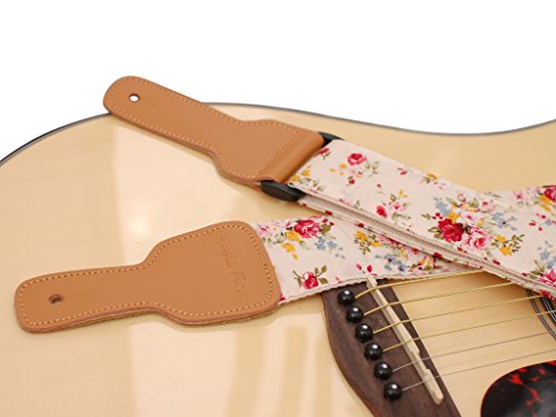 MUSIC FIRST Original Design, 2 inch width (5cm), “Rosa Multiflora in Cream”