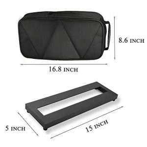 Pedal Board for Guitar Bass Effects Pedal Small Mini Pedalboard - Image 4
