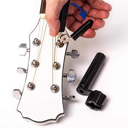 Effortless String Maintenance: Guitar, Ukulele, Mandolin, and Banjo String Winder, Cutter, and Peg Puller Tool Set