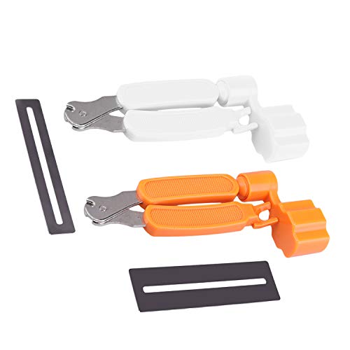 Guitar String Winder Whit and Orange 3 IN 1 Multifunctional