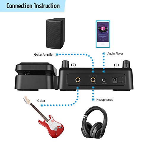 Pedal,Guitar Multi-effects Processor,Muslady Electric Guitar