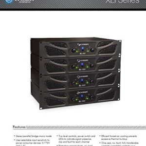 Crown XLi800 300-Watt Power Amplifier – Superior Flexibility & Cooling for Professional Audio Systems - Image 6