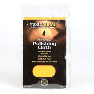 Music Nomad All Purpose Non-Treated Flannel Polishing Cloth - Image 3