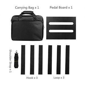 Soyan Medium Size Metal Pedal Board 13.8” x 10.6” with Carrying Bag - Image 7
