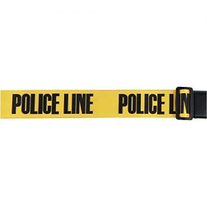 GOKKO AUDIO Guitar Strap POLICE LINE Nylon Leather - Image 5