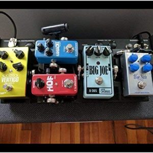 Organize Your Rig with ENO Ex Stompbox Mini Guitar Pedalboard – 14” Portable Aluminium Pedal Board - Image 5