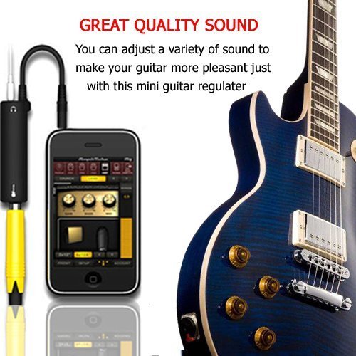 Studio-Quality Sound Anywhere with Guitar Effects Interface Adapter for iPhone, iPad, iPod Touch