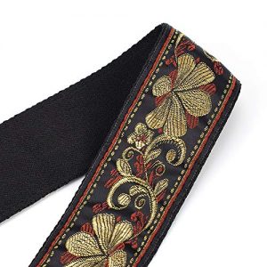 CLOUDMUSIC Guitar Strap Jacquard Weave Strap With Leather - Image 6