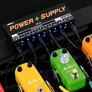 MIMIDI Guitar Pedal Supply - 10 Isolated Outputs for 9V/12V/18V Pedals | Quiet, Safe Power - Image 6