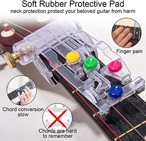 Guitar Beginner One-Key Chord Assisted Learning Tools