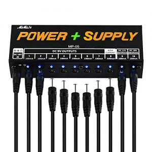 MIMIDI Guitar Pedal Supply - 10 Isolated Outputs for 9V/12V/18V Pedals | Quiet, Safe Power - Image 4