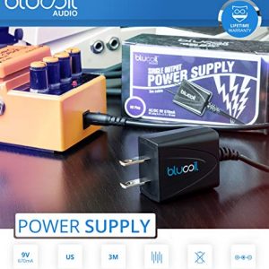 BOSS Digital Delay Guitar Effects, Pedal Bundle with Blucoil Slim - Image 6