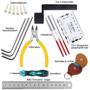 Guitar Repairing Maintenance Cleaning Tools Kit - Image 7