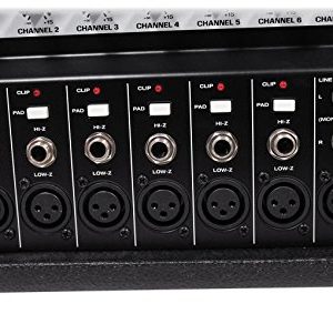 Rockville 12 Channel 4800w Powered Mixer - Image 5