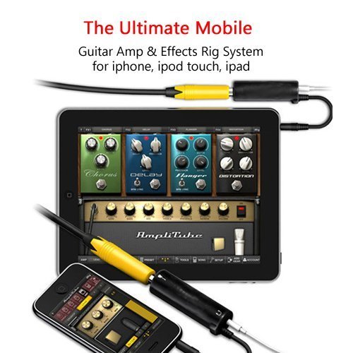 Studio-Quality Sound Anywhere with Guitar Effects Interface Adapter for iPhone, iPad, iPod Touch