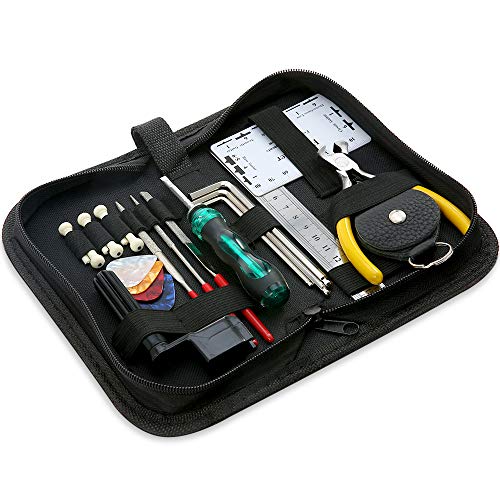 ammoon Guitar Repairing Tool Kit Includes String Organizer