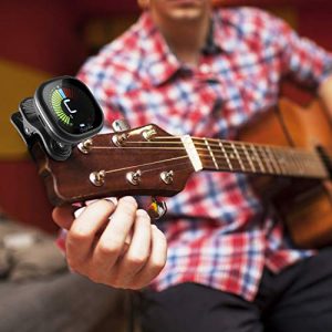 Guitar Tuner Rechargeable Clip On Tuner for Ukulele - Image 3