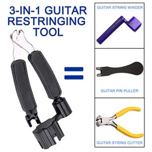 Guitar String Winder Cutter Bridge Pin Puller, Multifunctional  - Image 3