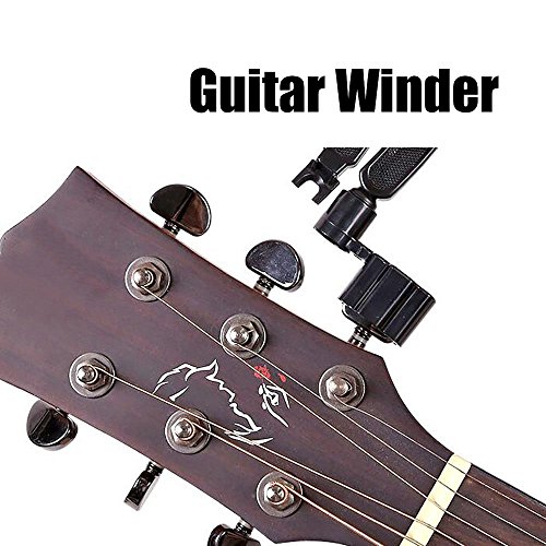 3 in 1 Professional Guitar String Winder Cutter and Bridge Pin Puller