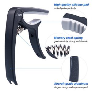Guitar Capo Accessories with 10 Free Picks for Ukulele - Image 3