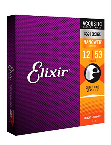Elixir Strings 80/20 Bronze Acoustic Guitar Strings