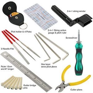Guitar Repairing Tool Kit 26Pcs with Carry Bag for Guitar - Image 2