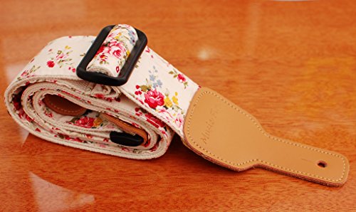 MUSIC FIRST Original Design, 2 inch width (5cm), “Rosa Multiflora in Cream”