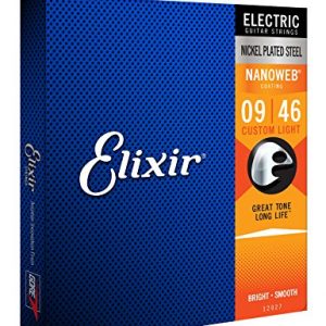 Elixir Electric Guitar Strings with NANOWEB Coating - Custom Light - Image 4