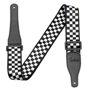 BestSounds Checkered Guitar Strap and Genuine Leather - Image 5