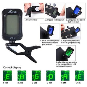 Guitar Accessories Kit 61 Pcs - Guitar Picks and Capo and Tuner - Image 6