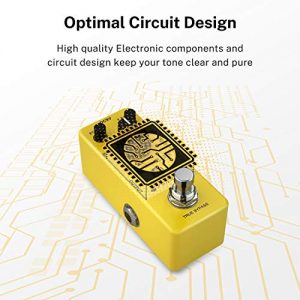 Donner Yellow Fall Vintage, Pure Analog Delay Guitar Effect - Image 3
