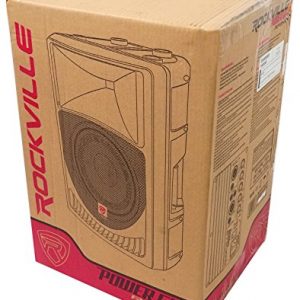 8-Inch Powered DJ PA Speaker System - Unleash 400 Watts of Dynamic Sound for Your Event! - Image 5