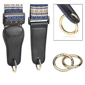 Banjo Playing Experience with our Blue and White Striped Jacquard Woven Banjo Strap - Image 4