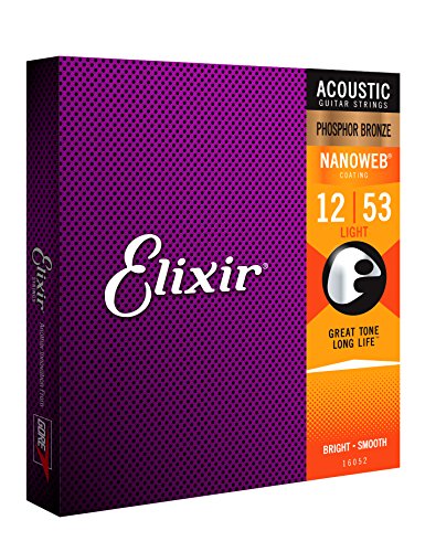 Elixir Strings Phosphor Bronze Acoustic Guitar Strings