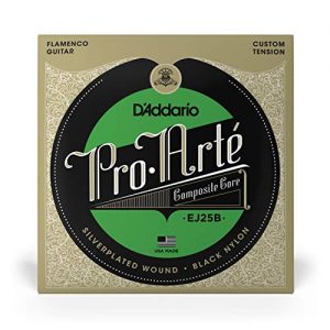 D'Addario Pro-Arte Black Nylon Composite, Flamenco Guitar Strings - Image 2