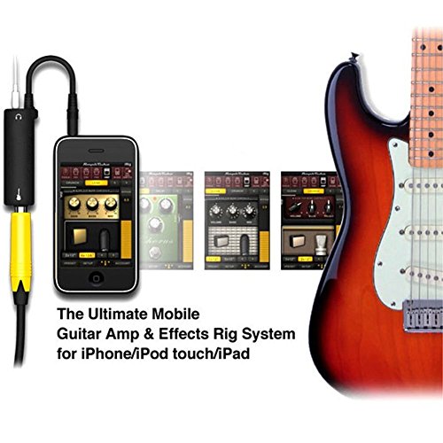 Studio-Quality Sound Anywhere with Guitar Effects Interface Adapter for iPhone, iPad, iPod Touch