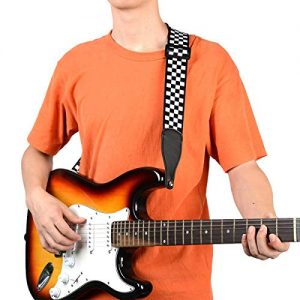 YoungRich Guitar Strap Genuine Leather Ends Jacquard - Image 8